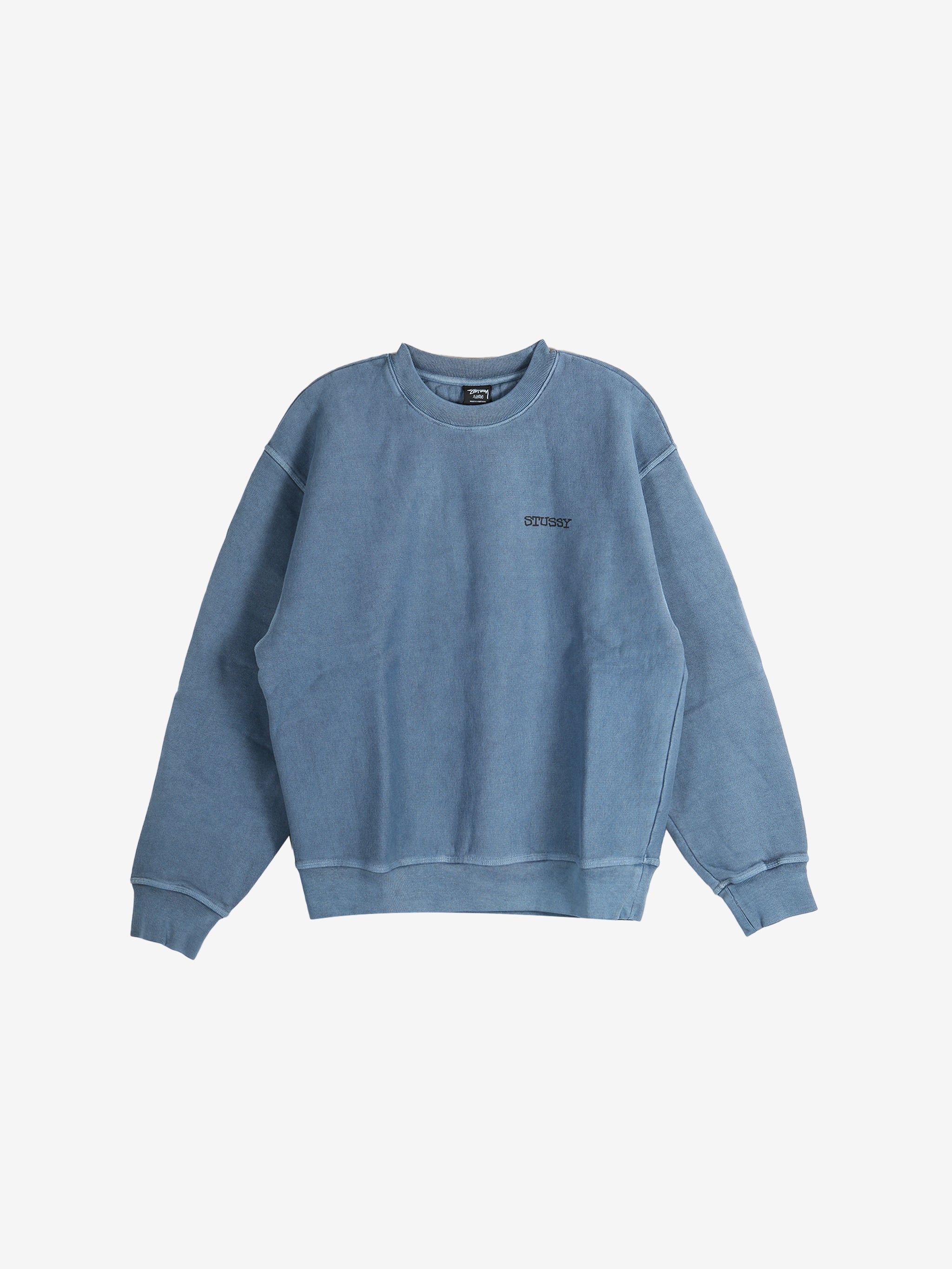 Blue sweatshirt,front view