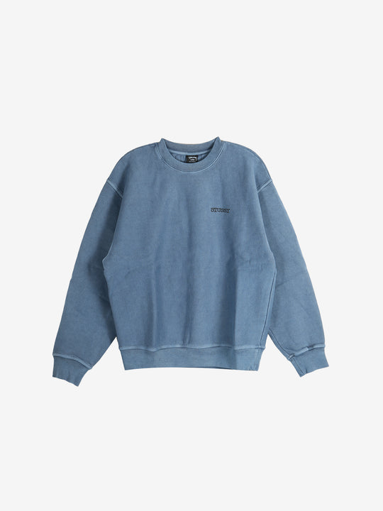 Blue sweatshirt,front view