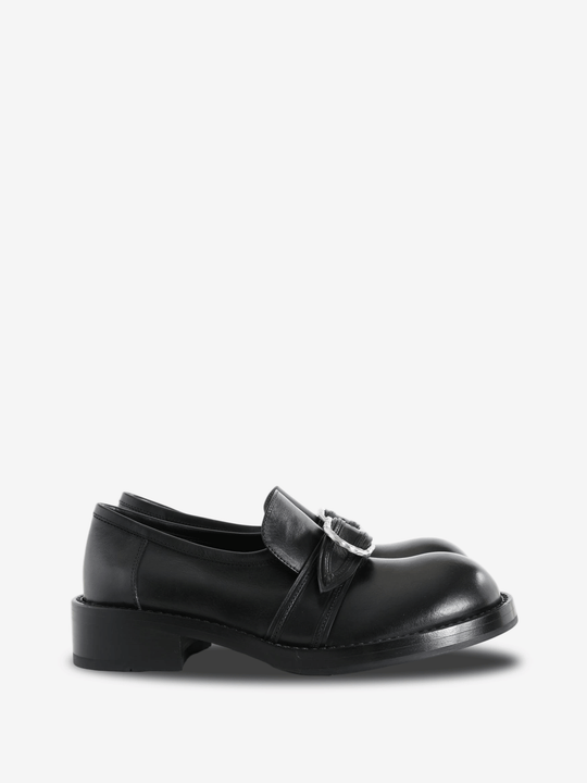 Black shoes, side view