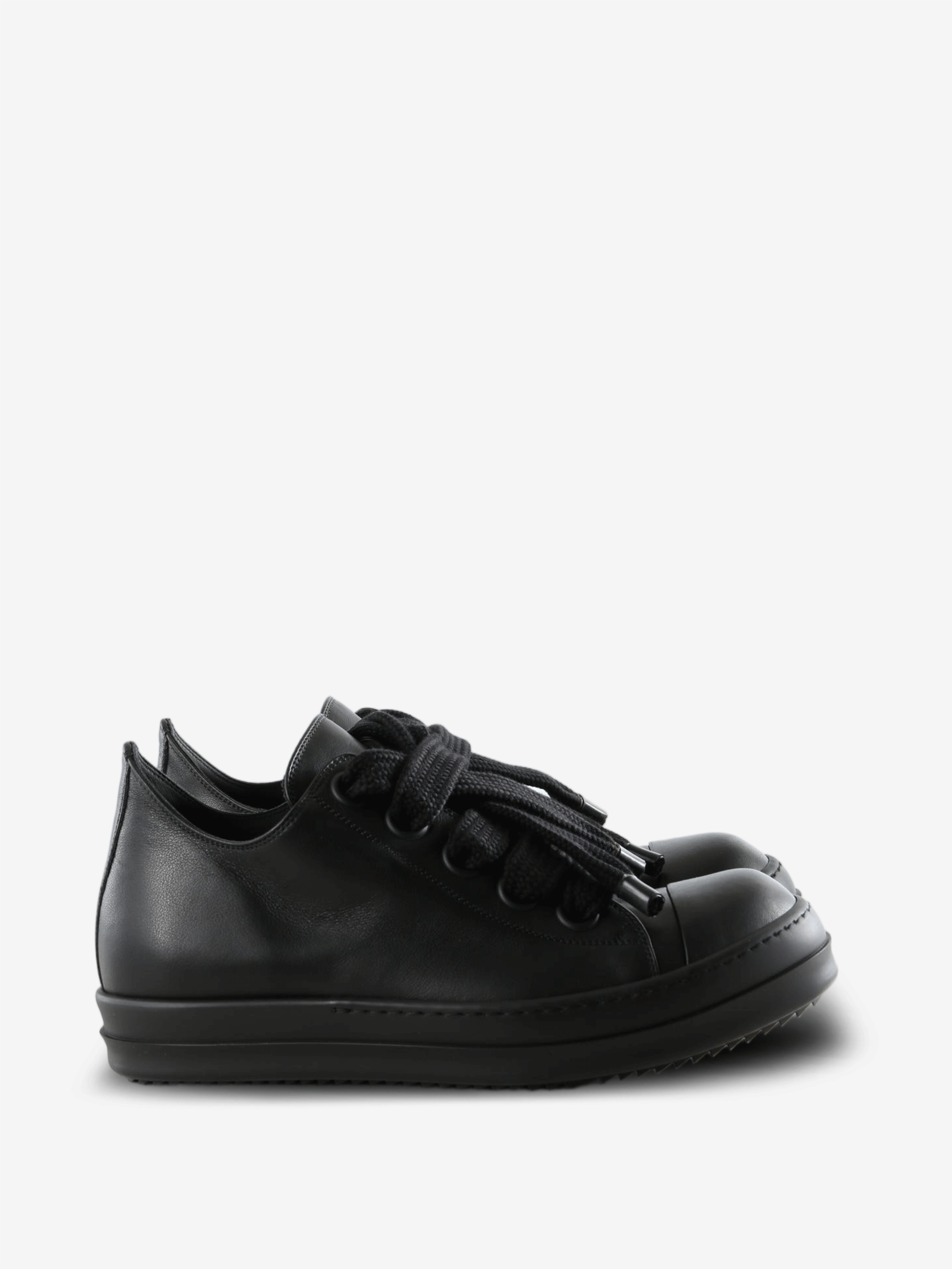 Black shoes, side view