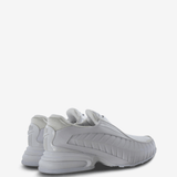 White shoes, back view
