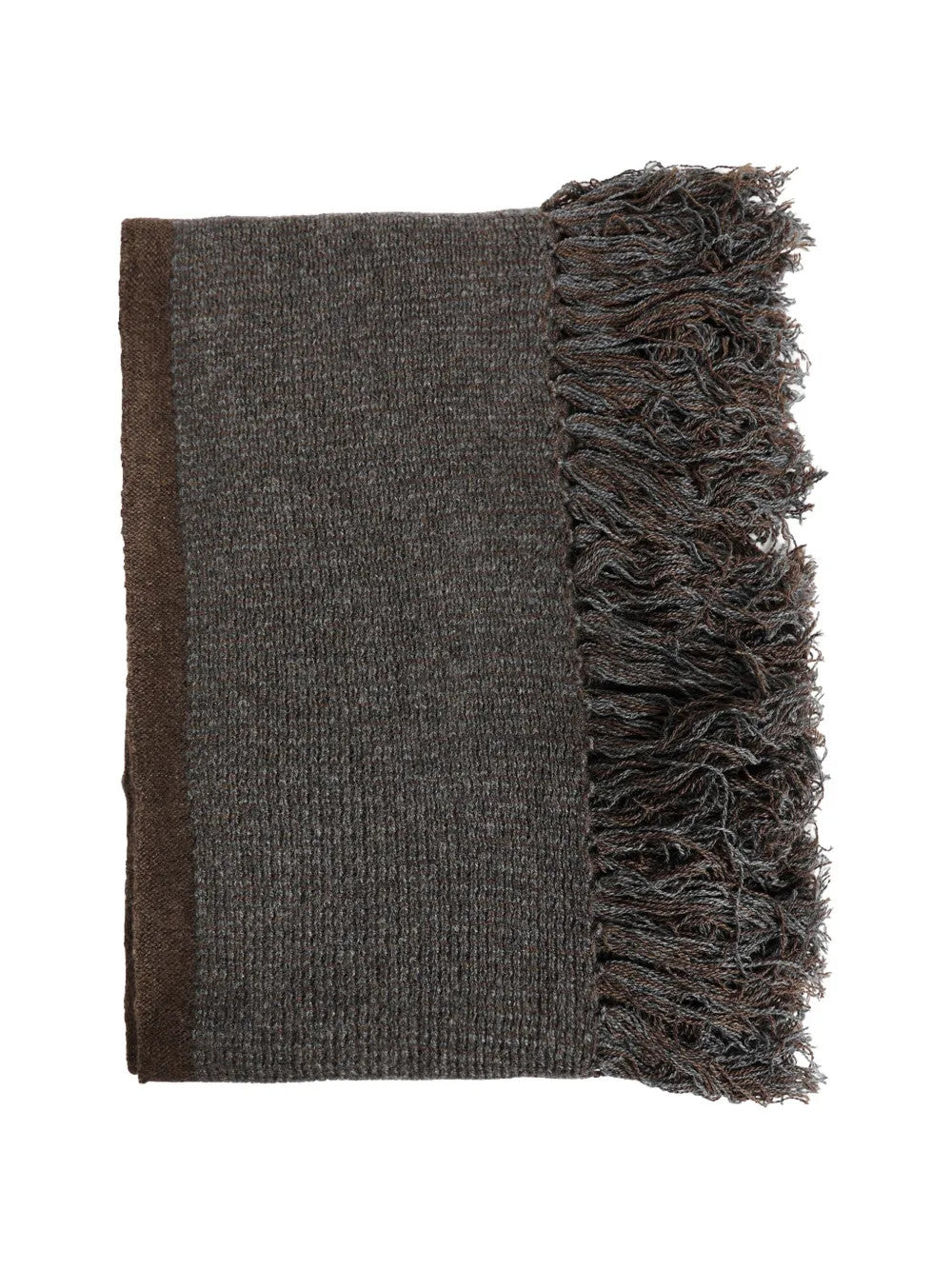 Brown scarf, front view