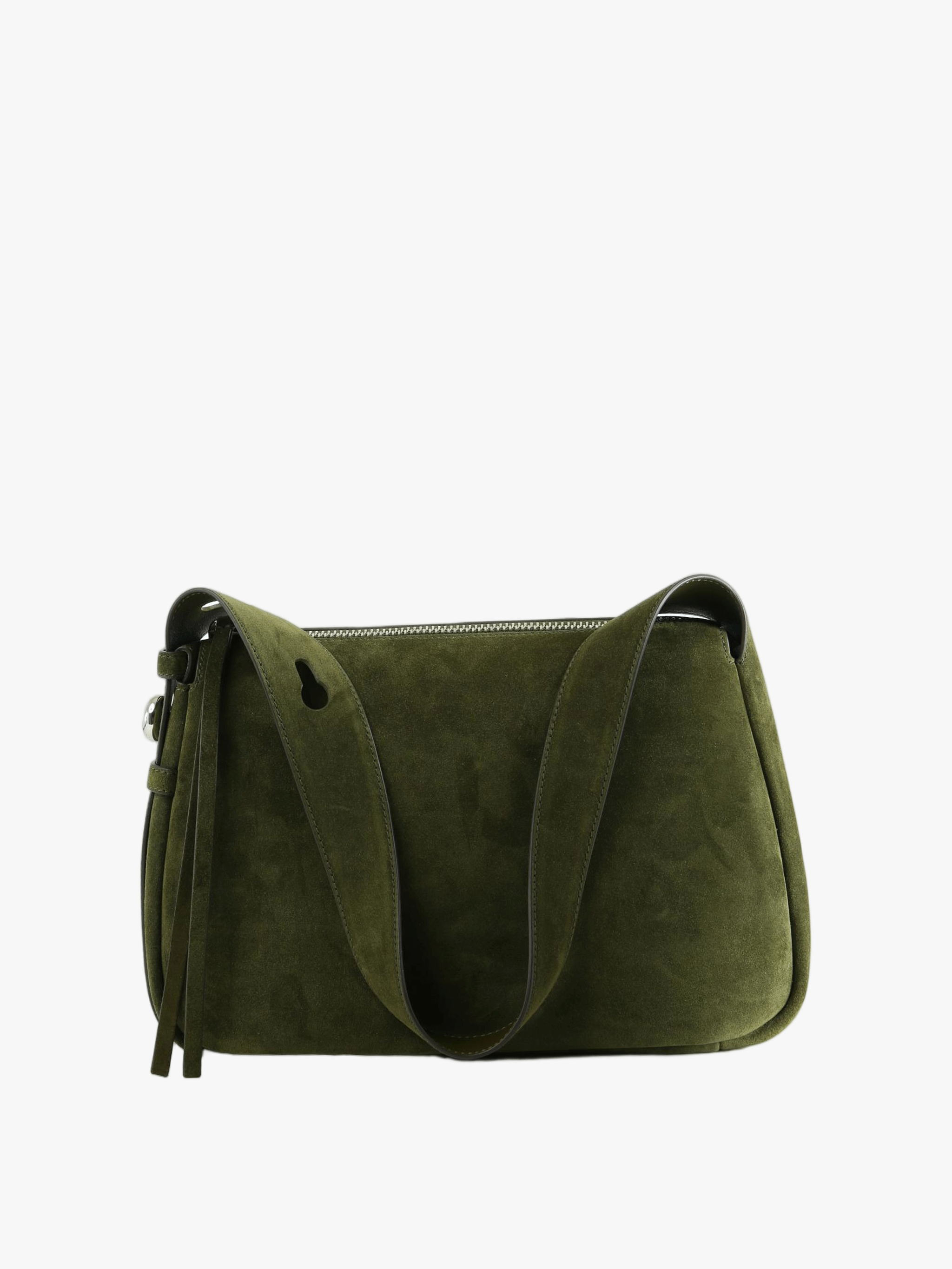 Green bag, front view