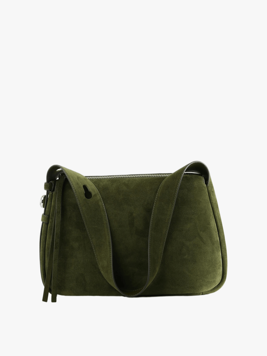 Green bag, front view