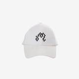 White hat, front view