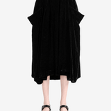 Black skirt, front view