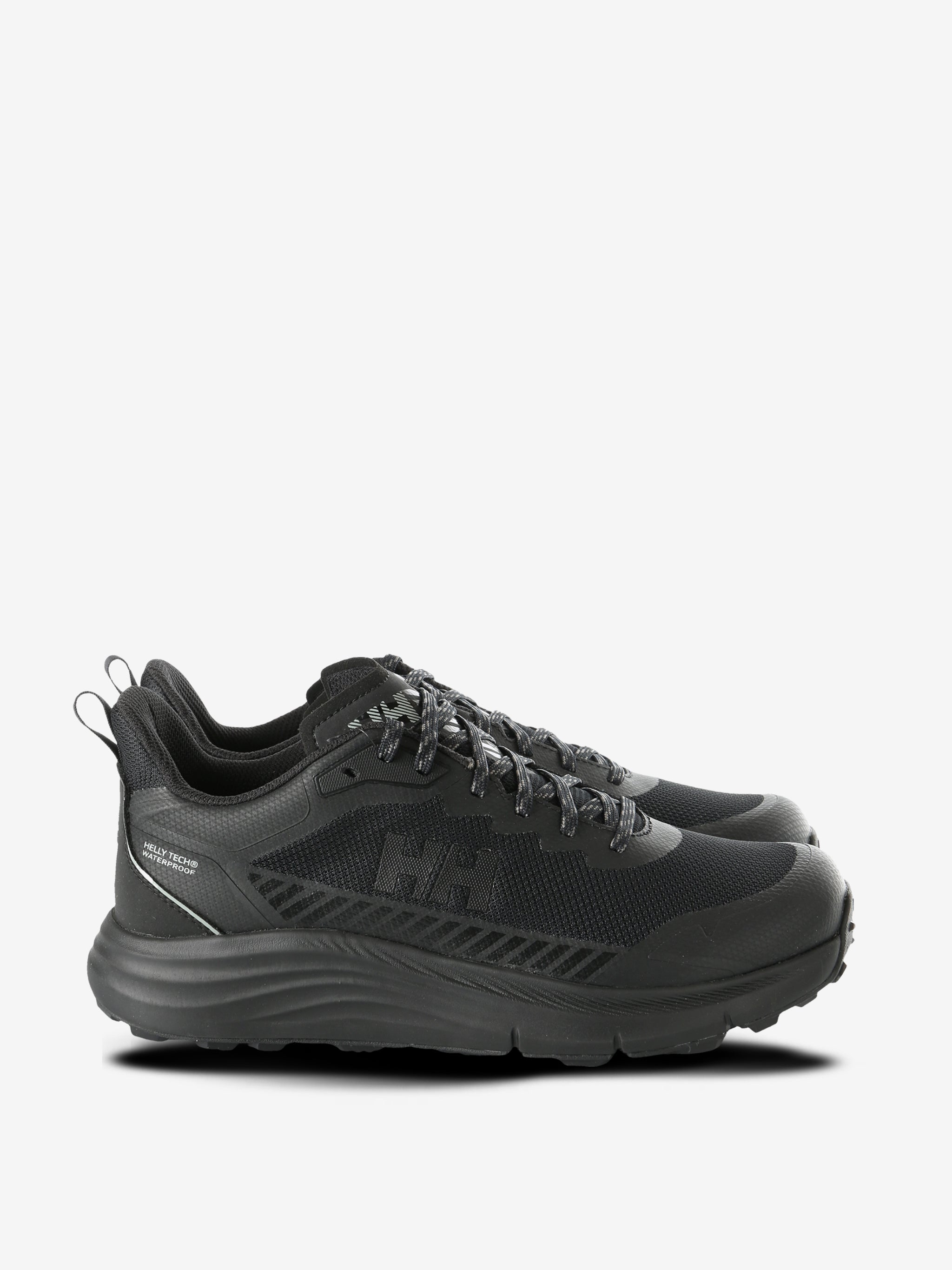 Black shoes,front view