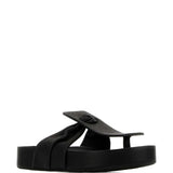 Black shoes, side view