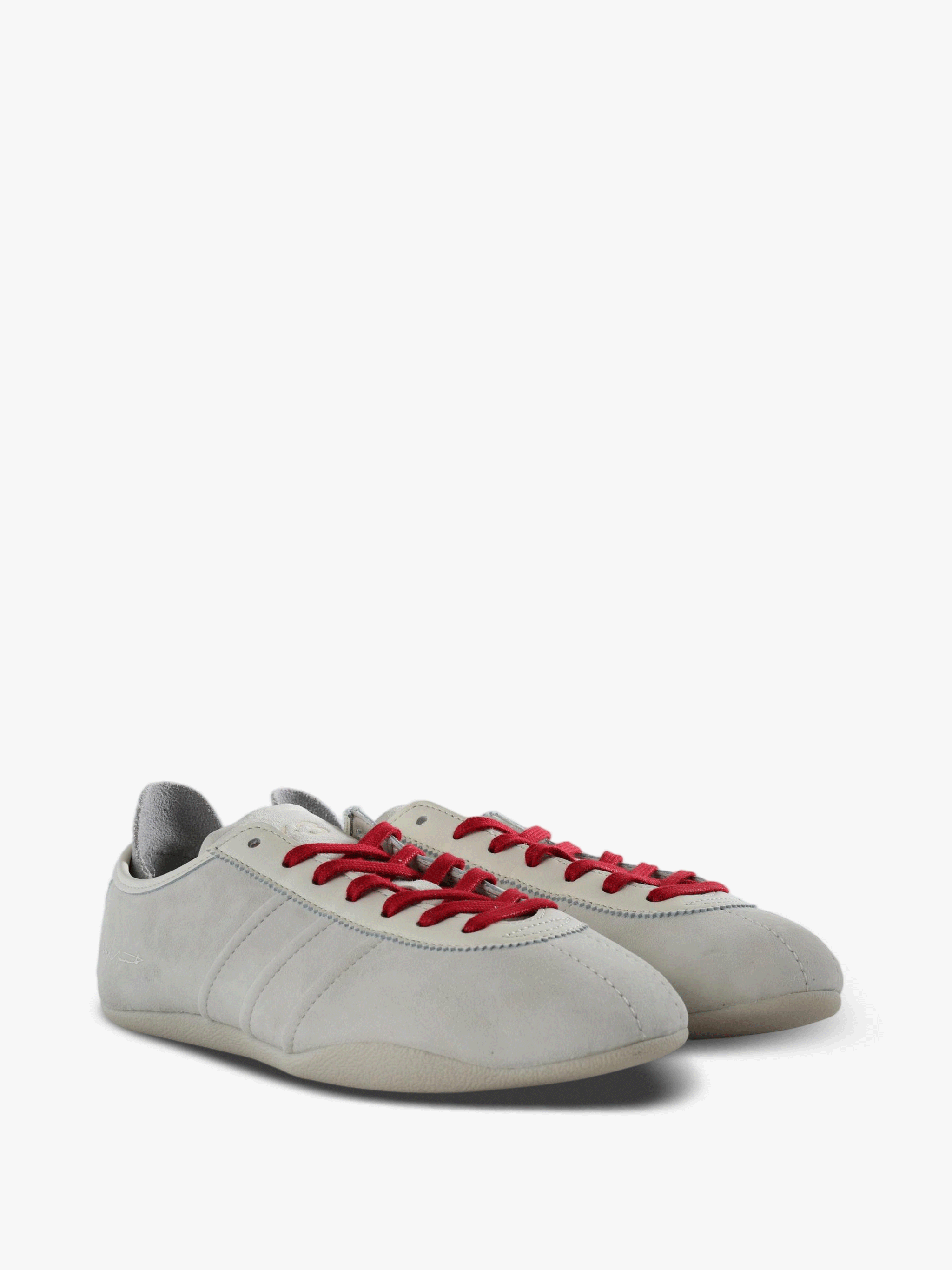 Grey shoes, front view