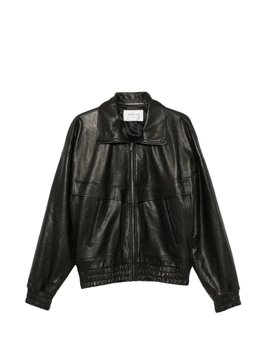 Black jacket, front view