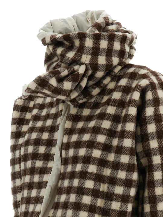 Brown jacket, front view