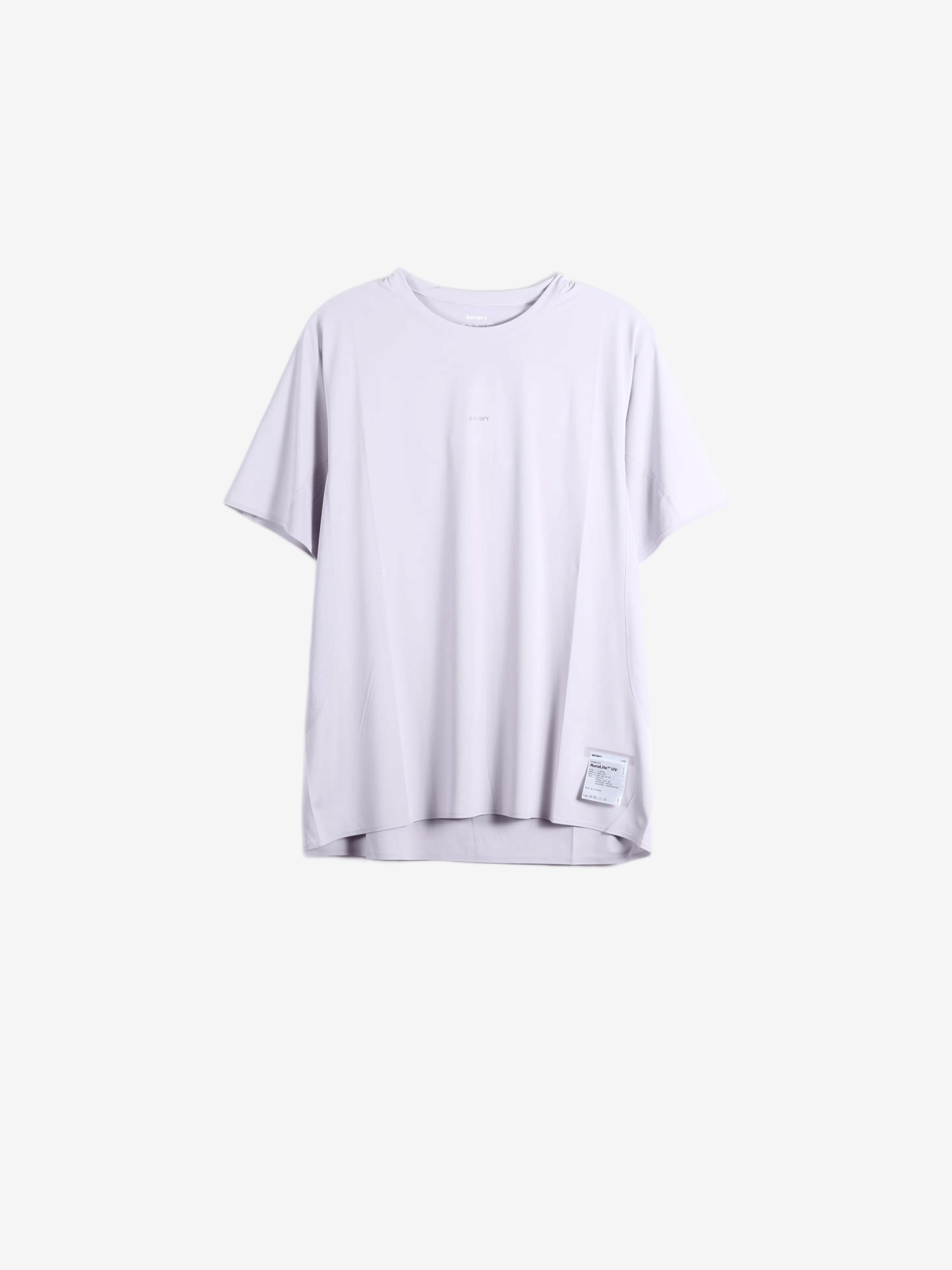 Purple t-shirt, front view