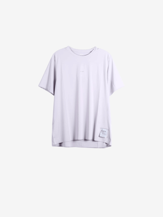 Purple t-shirt, front view
