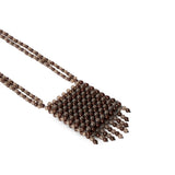 Brown jewelry, front view