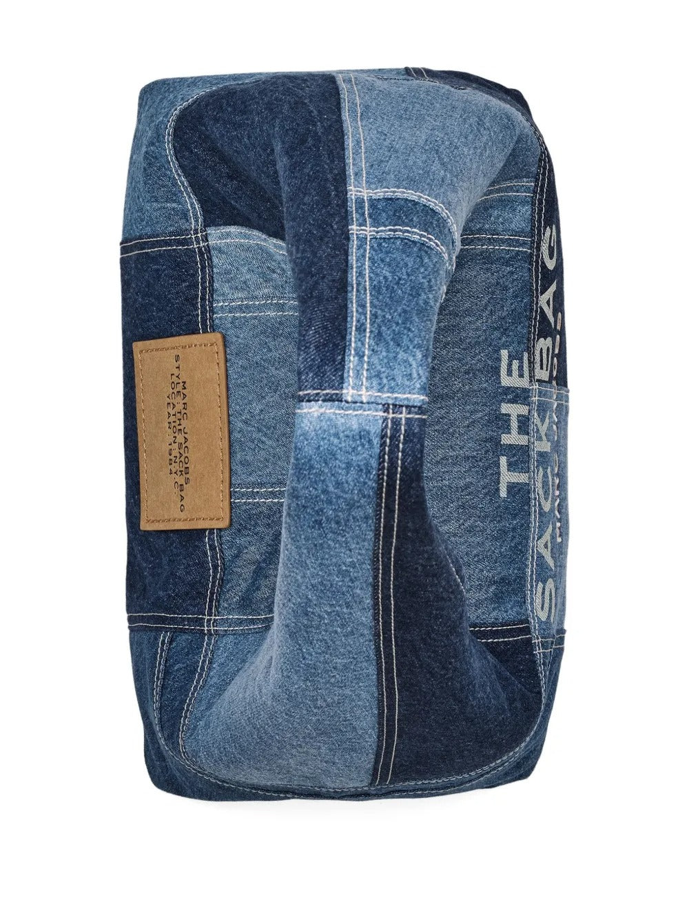 Blue bag, side view