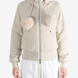 MOOSE KNUCKLES - Women Oro Reversible Hood Zip Sweater