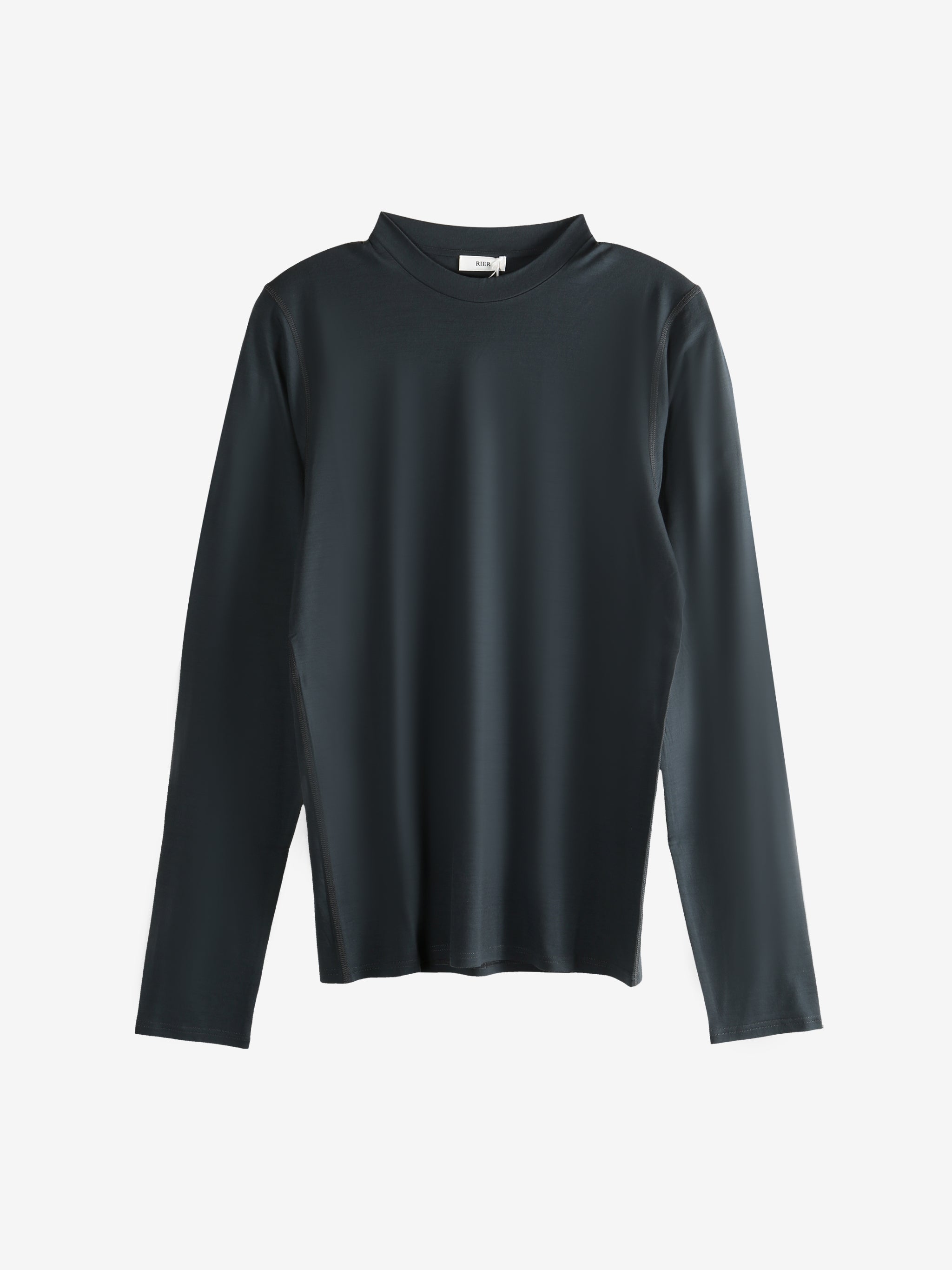 Black jersey, front view