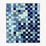 LILY RASKIND - Checkerboard Silk Blanket