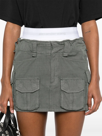 ALEXANDER WANG - Women Logo Elastic Pre Styled Cargo Skirt