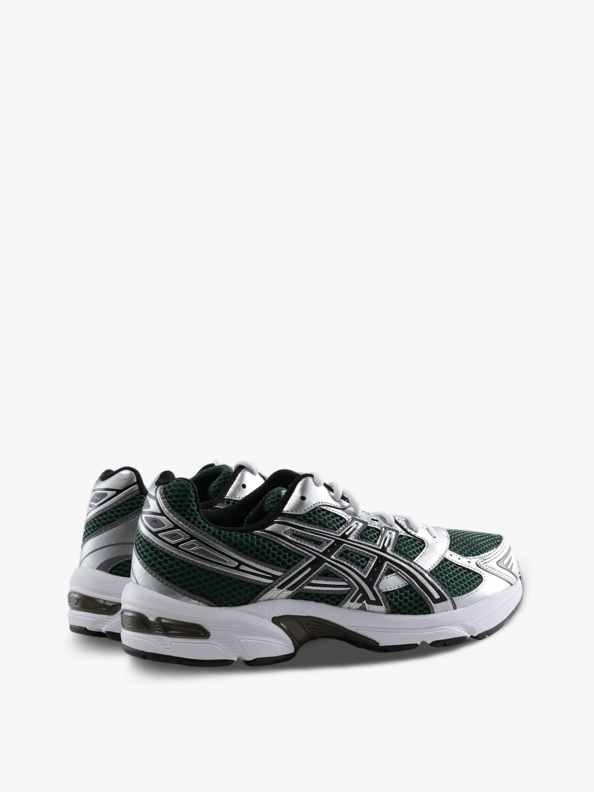 Green shoes, side view