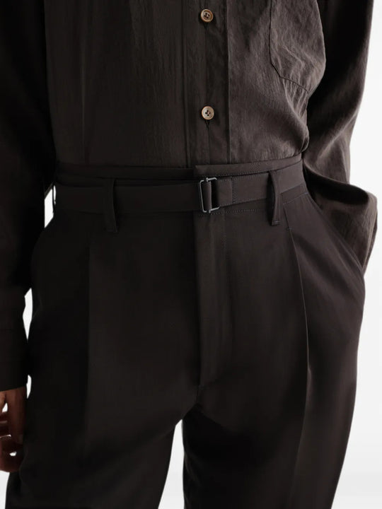 Brown pants, front view
