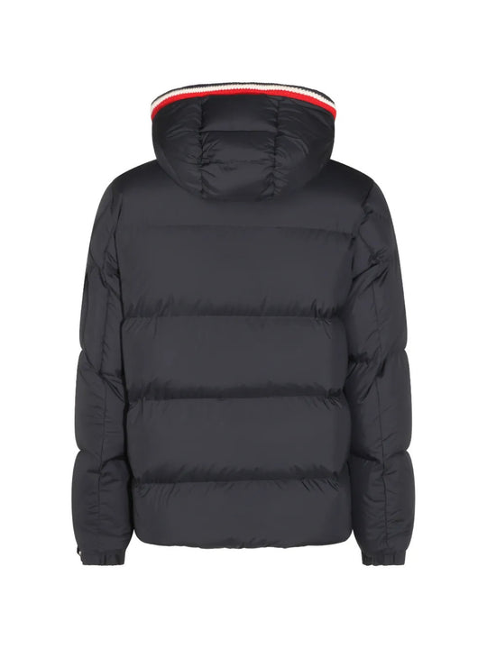 Black jacket, back view