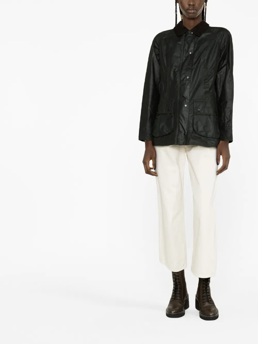 Black jackets, full body view