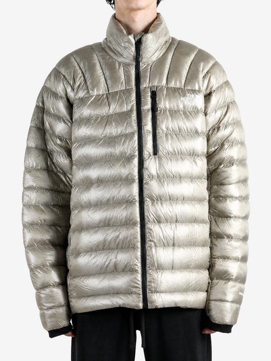 Tan jacket, full body view