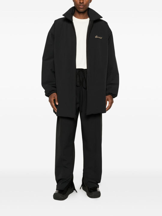 Black pants, full body view
