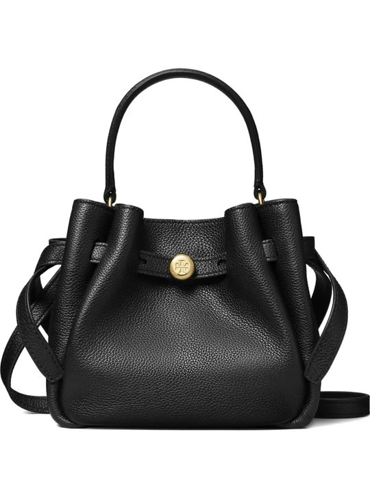 black bag, front view