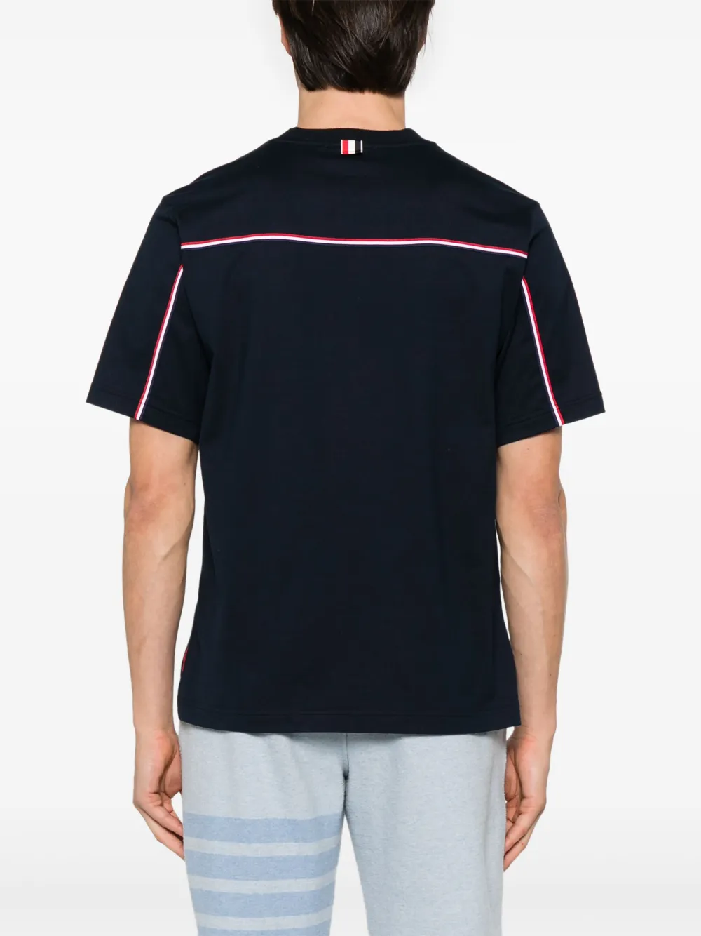 THOM BROWNE - Men Short Sleeve T-shirt – Atelier New York THOM BROWNE - Men Short Sleeve T-shirt – Atelier New York