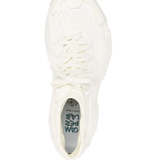 White sneakers, upper view