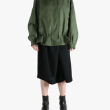 Green jacket, full body view