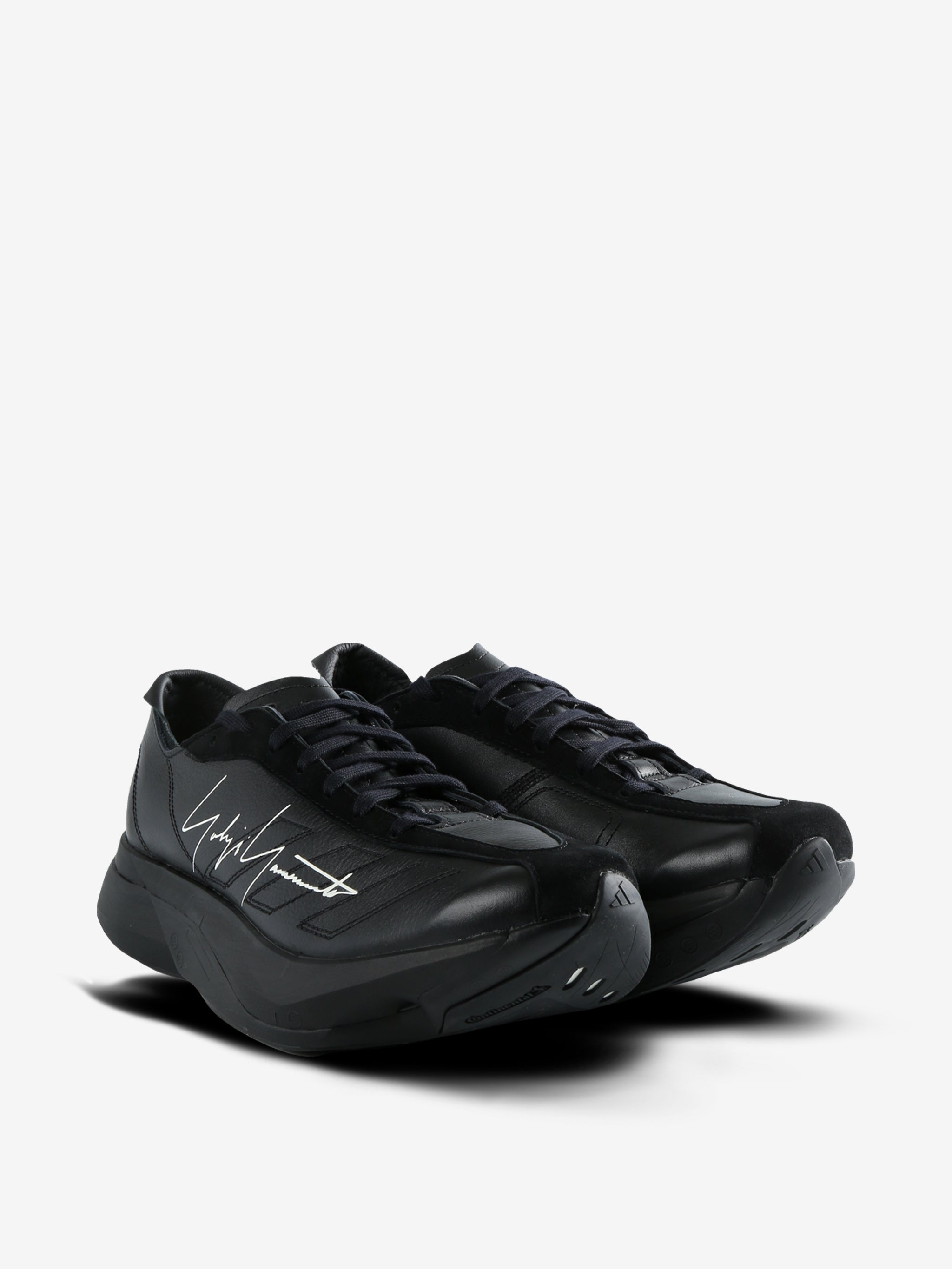 Black shoes,side view