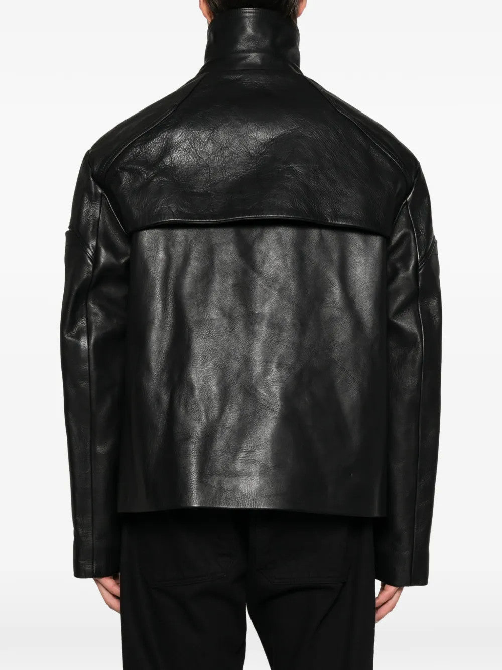 Black jacket, full body view