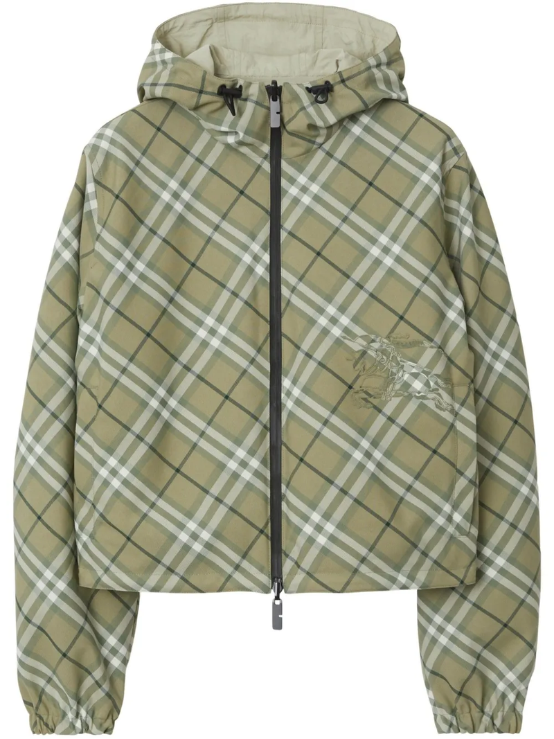 BURBERRY - Women Reversible Check Jacket