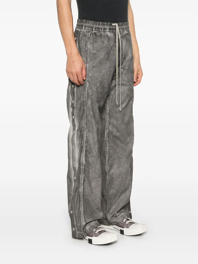 RICK OWENS DRKSHDW - Men Foil Cotton Pusher Pants