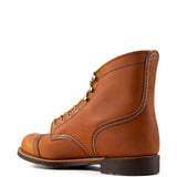 Brown boots, side view