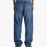 Blue jeans, front view