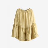 Tan skirt, front view