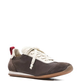 Brown shoes, side view