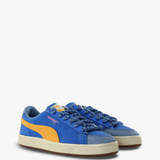 Blue shoes, front view