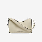Tan bag, front view