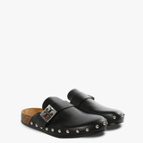 Black shoes,side view