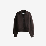 Brown knitwear, front view
