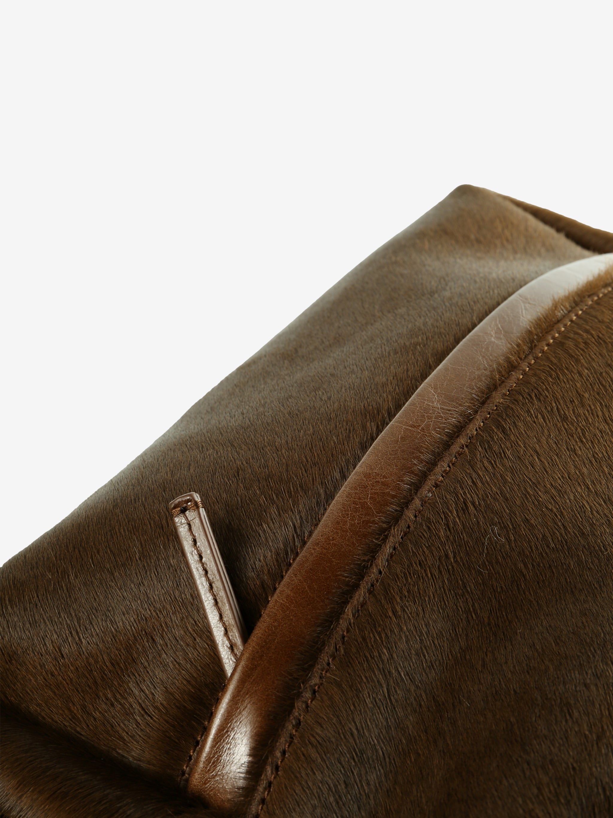 Close up of brown bags