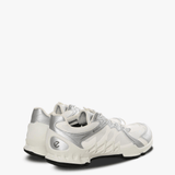 White sneakers, back view