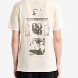 White t-shirt, full body view