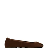 Brown shoes, side view