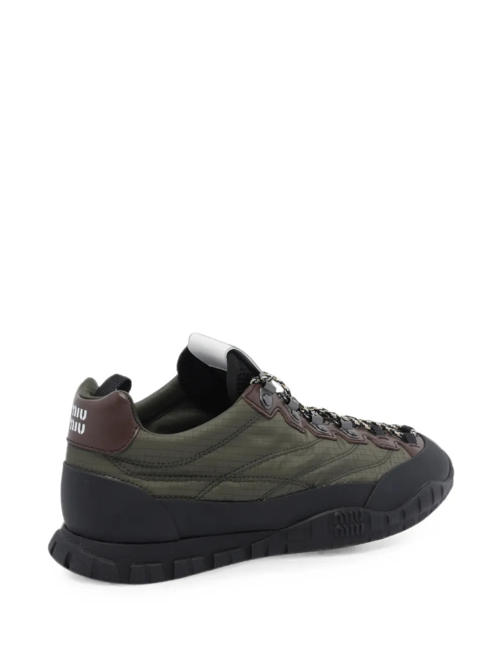 Green shoes, side view